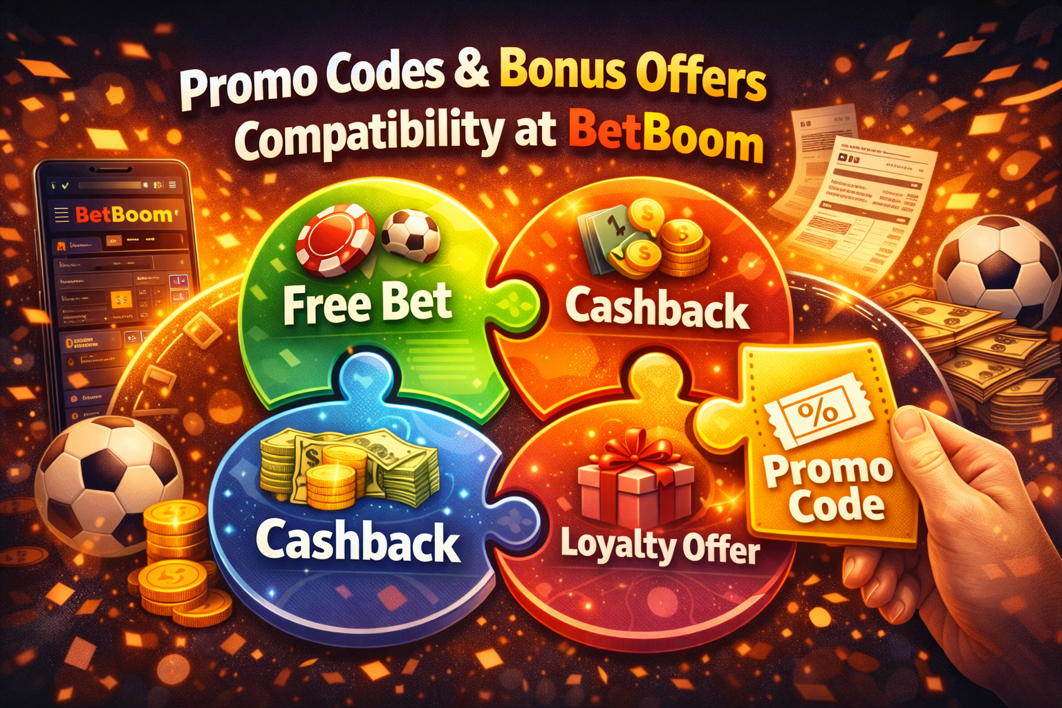 Совместимость промокода: условия у букмекера BetBoom и конфликты с другими акциями